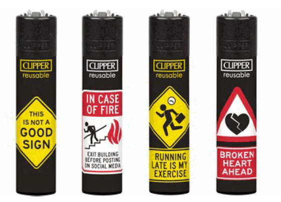 Clipper Reibrad Warnungen nachfüllbar