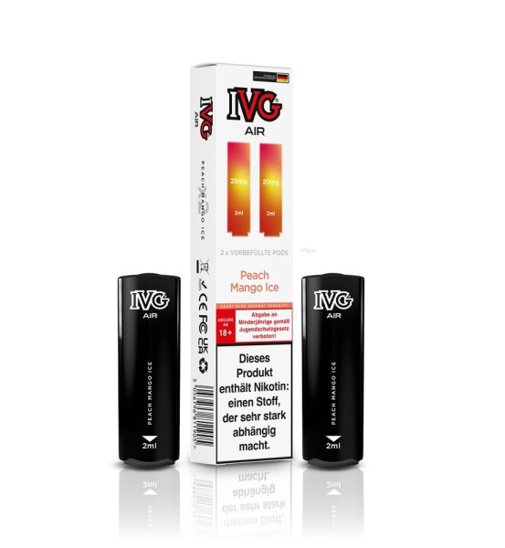 IVG Air 4in1 Pods - Peach Mango Ice (2er Pack)