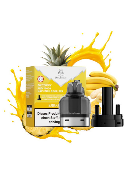 Arcbear Pro 15000 Pod - Banana Pineapple - 20 mg/ml Nikotingehalt