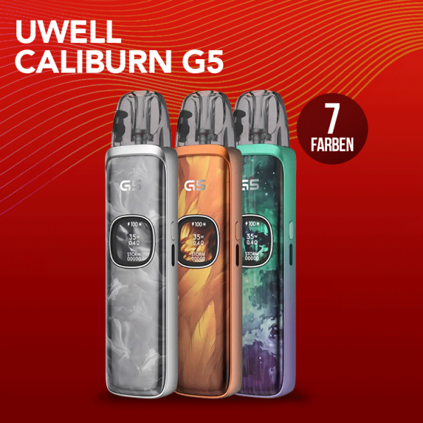 Uwell Caliburn G5 - Pod System - 1600 mAh
