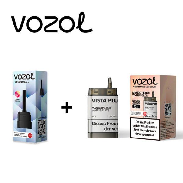 Vozol Vista Plug Ez Mango Peach Watermelon Pod Set