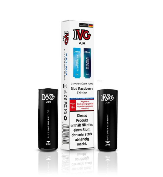 IVG Air 4in1 Pods - Blueberry Raspberry Edition (2er Pack)
