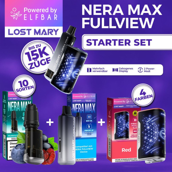 ELFBAR LOST MARY NERA MAX SET