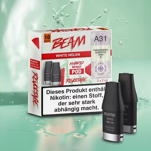 Revoltage Beam Pod - White Melon - 2er Pack