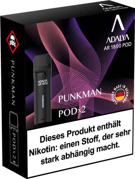 Adalya AR1800 Pod - Punkman - 20mg Nikotin