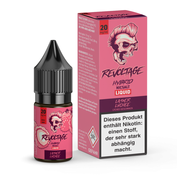 Revoltage - Laser Lychee - 10ml Nikotinsalz Liquid