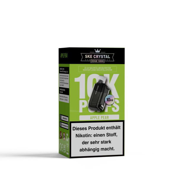 SKE Crystal Edge 10K Apple Pear - 10ml Pod