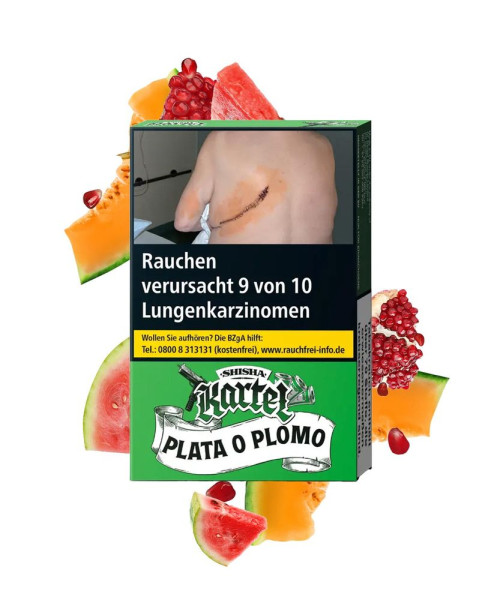 Shisha Kartel Plata o Plomo 25g