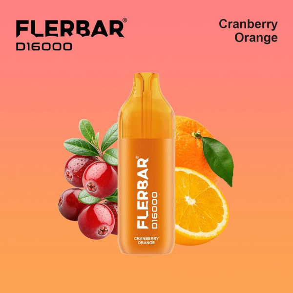 Flerbar D16000 Cranberry Orange 2ml + 10ml
