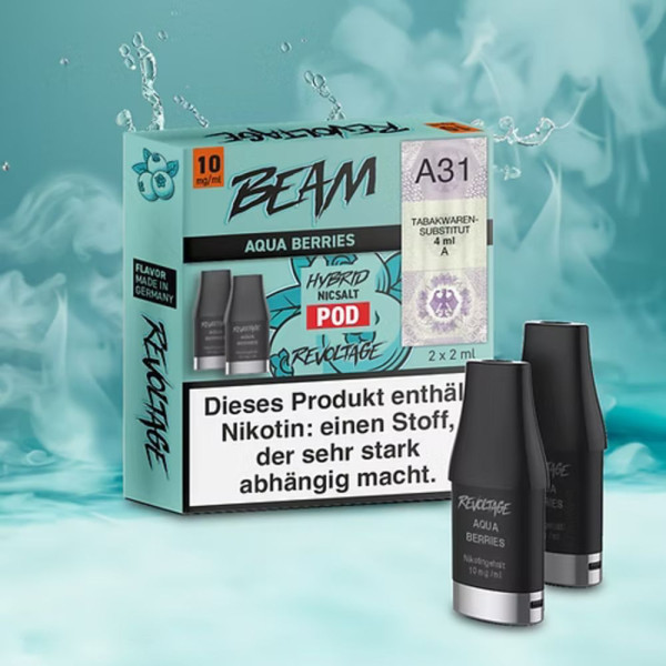 Revoltage Beam Pod - Aqua Berries - 2er Pack
