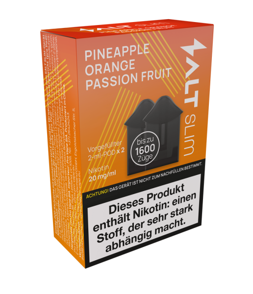 SALT Slim Pods Pineapple Orange Passion Fruit 20mg/ml