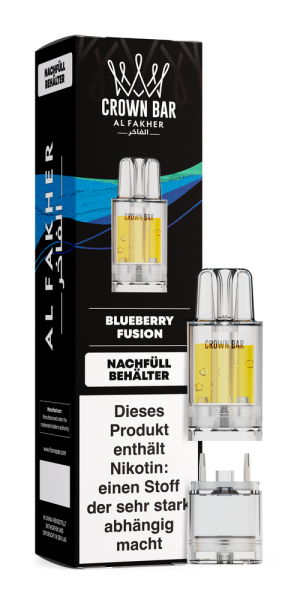 Al Fakher 12K PRO MAX Pod - Blueberry Fusion - 20mg Nikotingehalt