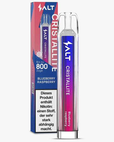 Salt Cristallite Blueberry Raspberry 20mg/ml Einweg E-Zigarette