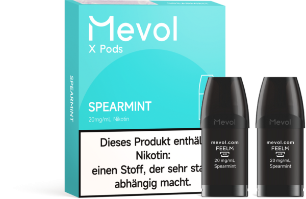 Mevol X Pro - Spearmint - 20mg Nikotingehalt