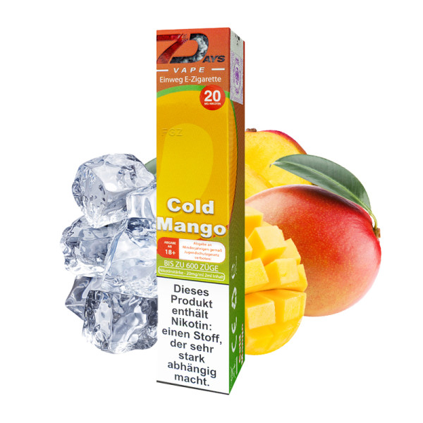 7Days Vape - Cold Mango 20mg/ml 