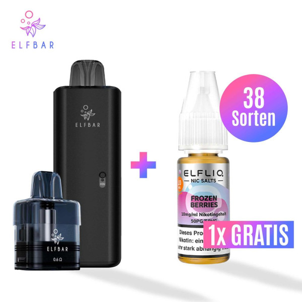 Elfbar ELFX Mega Aktion - Schwarz