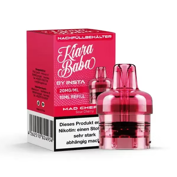 KIARABABA - 10ml Pod - Mad Cherry