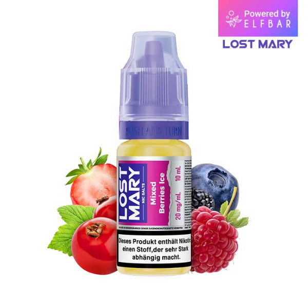Elfbar Lost Mary Liquid Mixed Berries Ice 10ml