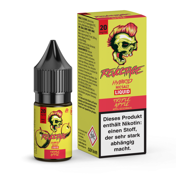 Revoltage - Triple Apple - 10ml Nikotinsalz Liquid