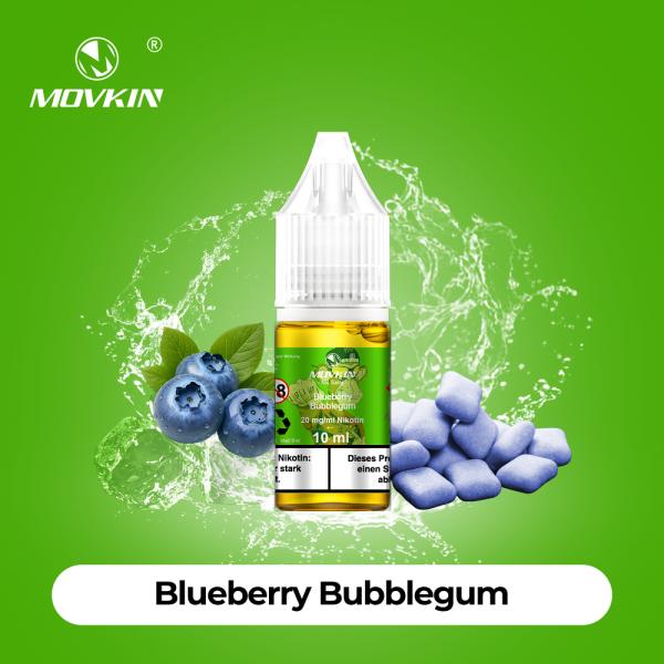 Movkin Liquid - Blueberry Bubblegum - 10ml