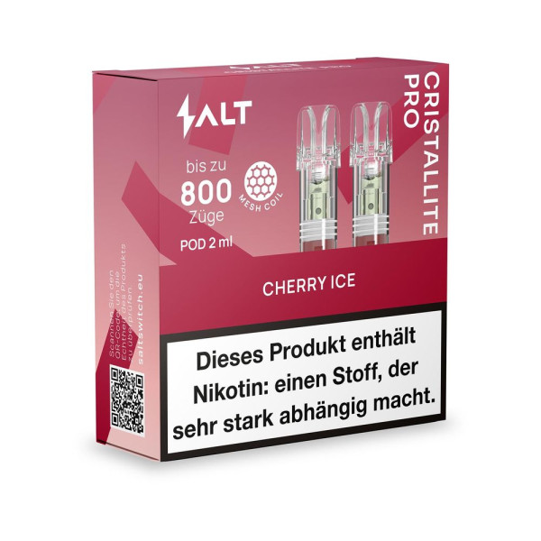 Salt Cristallite Pro Pod 2er - Cherry Ice