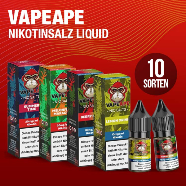 Vape Ape Liquid - 20mg Nikotingehalt