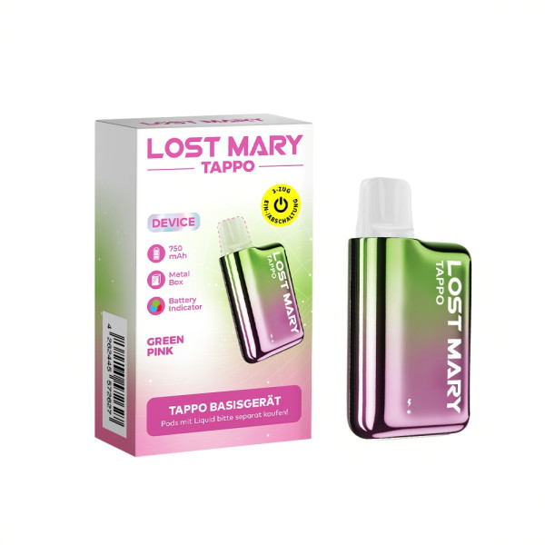 Lost Mary Tappo - Pod Kit - 750 mAh - Farbe: Green Pink