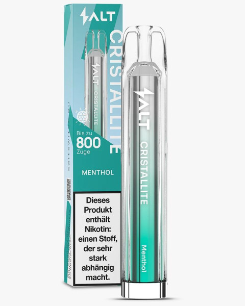 Salt Cristallite Menthol 20mg/ml Einweg E-Zigarette