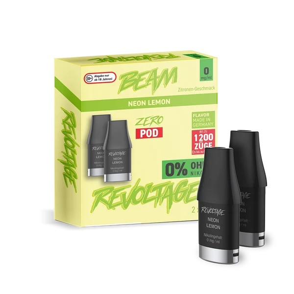 Revoltage Beam Pod - Neon Lemon - 2er Pack