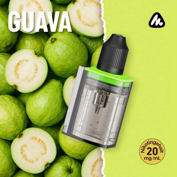 Mevol S Refill Container - Guava - 20mg/ml - 10ml
