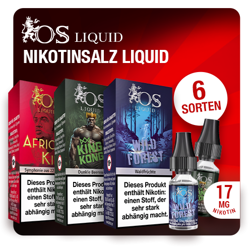 Os Liquid - 10ml - 17mg Nikotingehalt