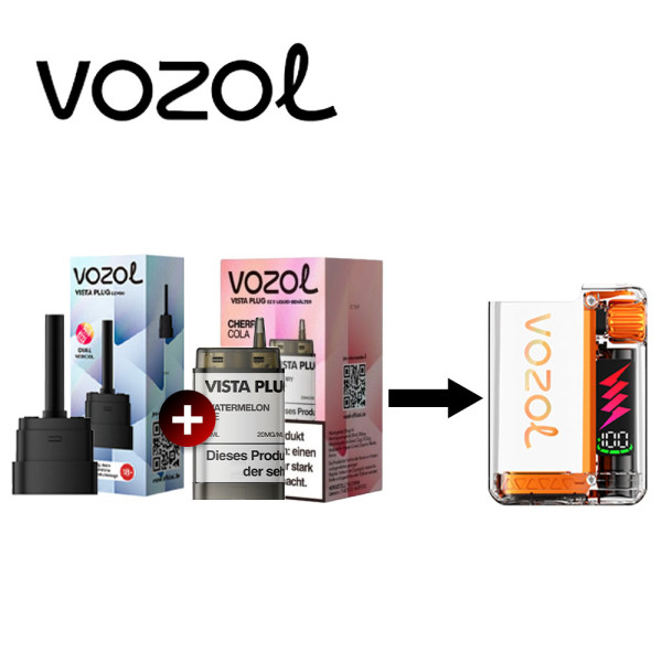 Vozol Vista Plug Ez Cherry Cola Pod Set
