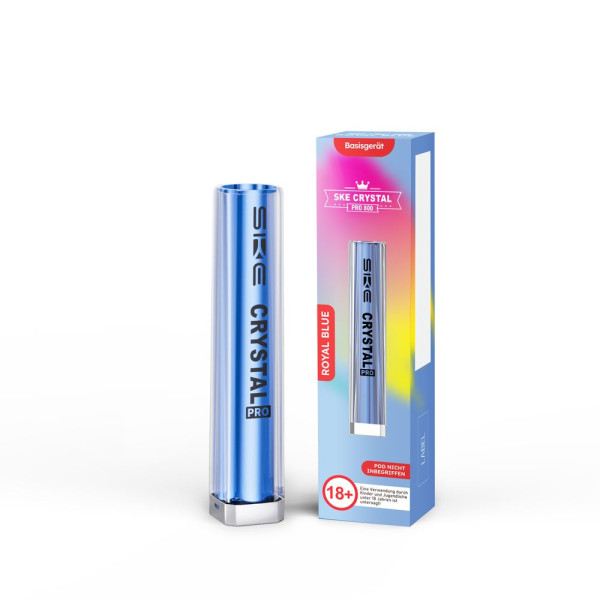 SKE Crystal Pro 800 - Pod Kit - Farbe: Royal Blue