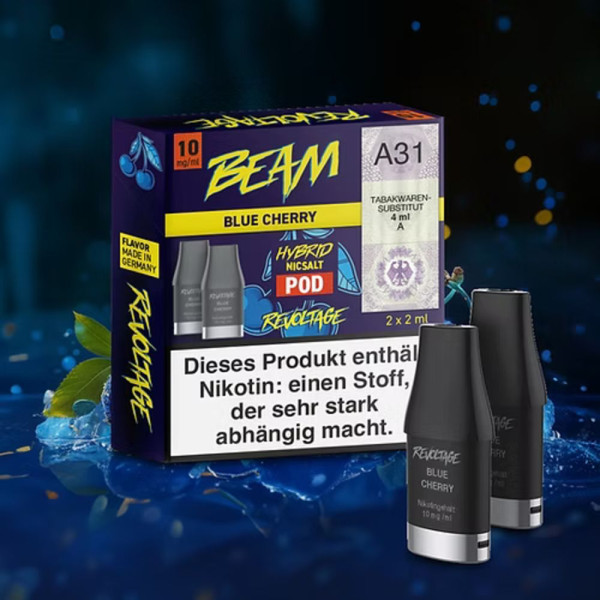 Revoltage Beam Pod - Blue Cherry - 2er Pack
