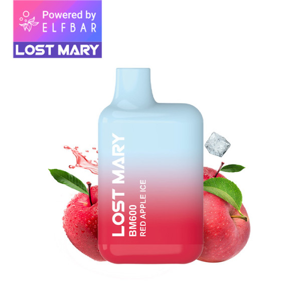 Lost Mary BM600 - Red Apple Ice 20mg Nikotin