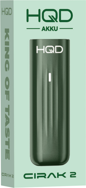 HQD Cirak 2 - Pod Kit 650 mAh - Farbe: Green