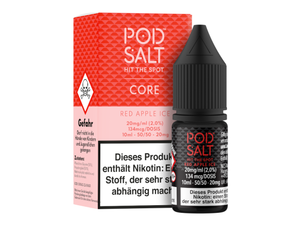 Pod Salt Core - Red Apple Ice - Nikotinsalz Liquid