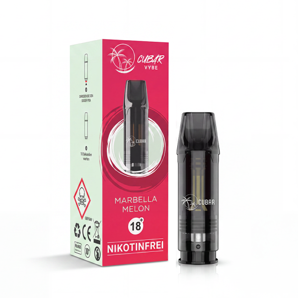 Cubar Prefilled Pods - Marbella Melon - Nikotinfrei