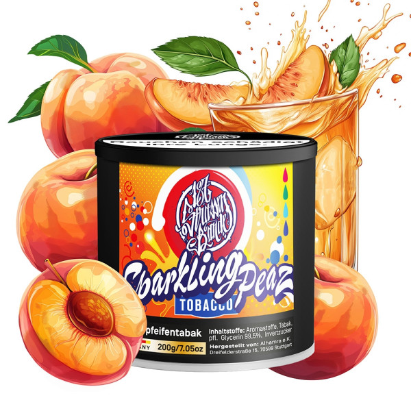 187 Tobacco - Sparkling Peaz - 200g - 29,90€