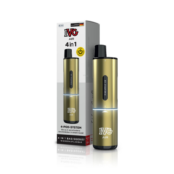 IVG Air 4in1 - 1100mAh Device - Farbe: Gold
