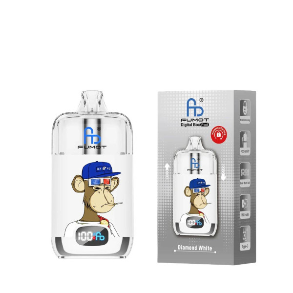 Fumot Digital Box Pod Kit - Farbe: Diamond White