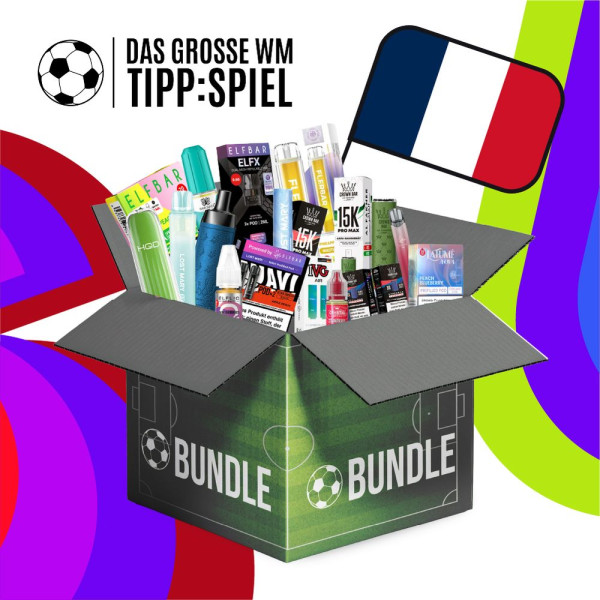 WM 2026 Flag Vape Set - Frankreich