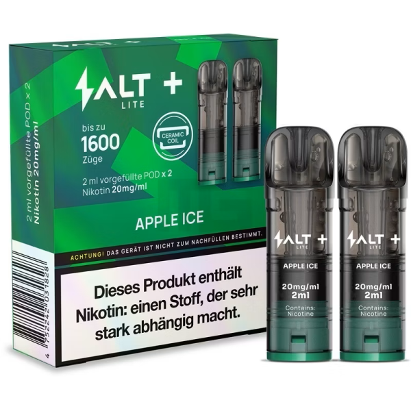 SALT Plus Lite Pods Apple Ice 20mg/ml