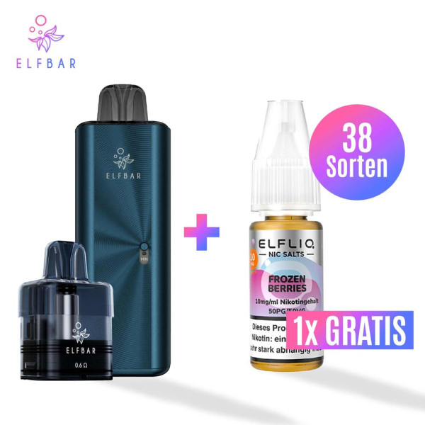 Elfbar ELFX Mega Aktion - dunkelblau