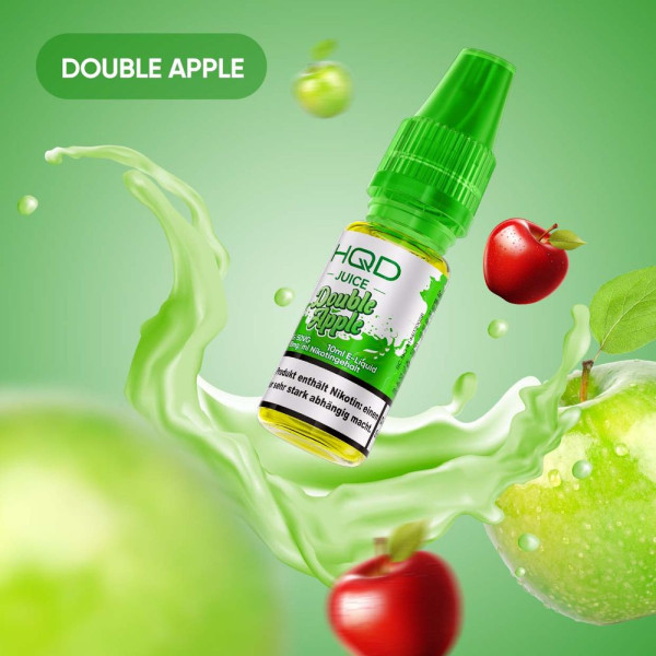 HQD Cirak Juice - Double Apple - 18 mg/ml Nikotingehalt