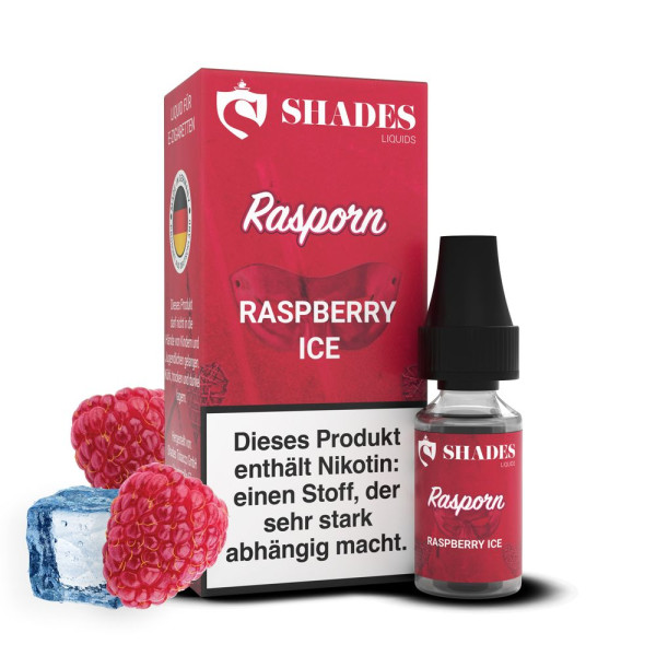 Shades Liquids - Rasporn - 10ml - Geschmack: Raspberry Ice