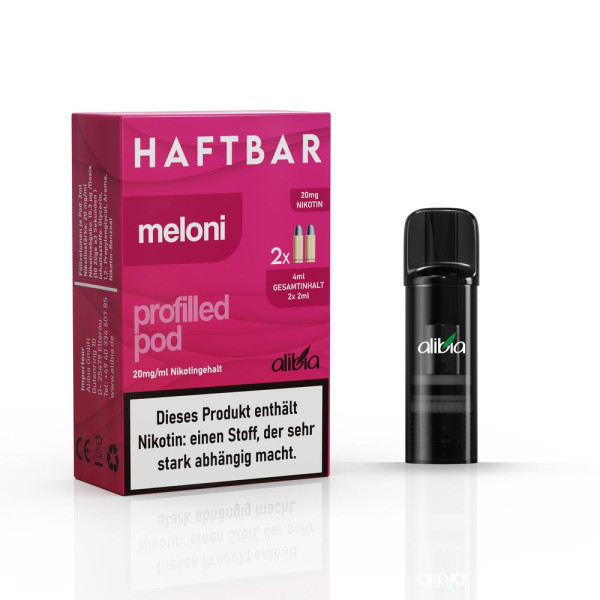 Haftbar Prefilled Pods - Meloni - 2er Pack