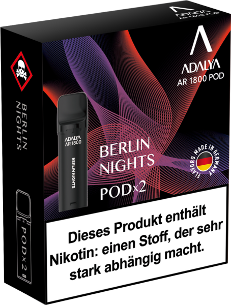 Adalya AR1800 Pod - Berlin Nights - 20mg Nikotin