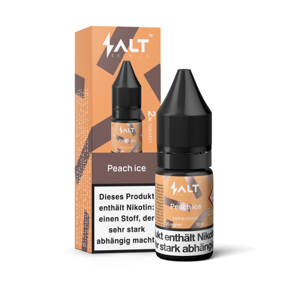 Salt Liquid - Peach Ice