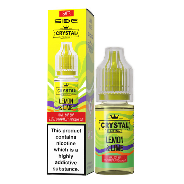 SKE Crystal Liquid - Lemon & Lime - 10ml Nikotinsalzliquid